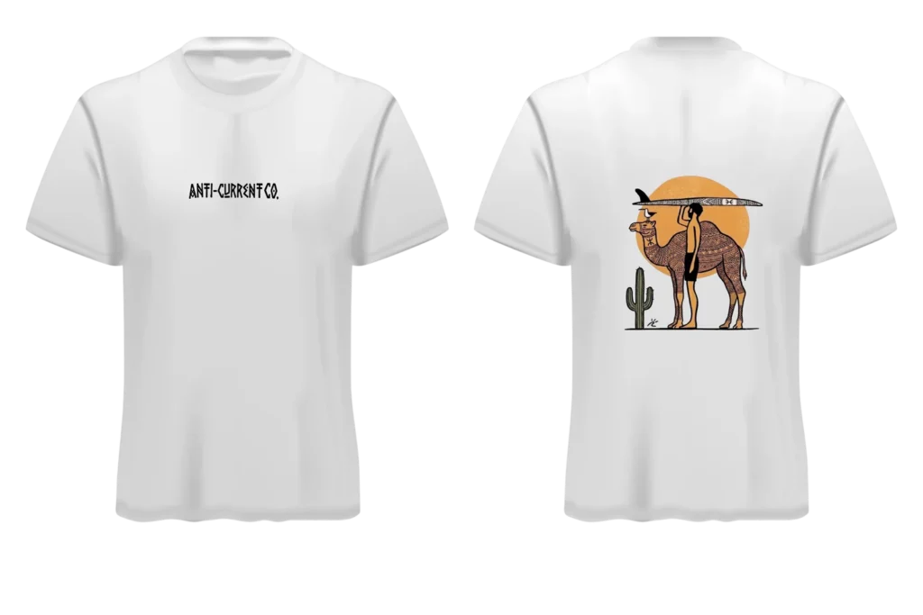 Anti-Current Co. Nomad Surf T-Shirt | Desert Surfwear Graphic Tee