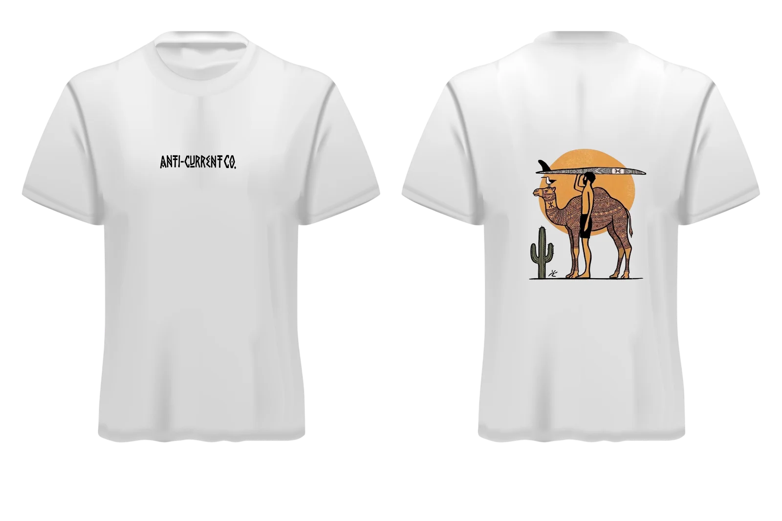 Anti-Current Co. Nomad Surf T-Shirt | Desert Surfwear Graphic Tee