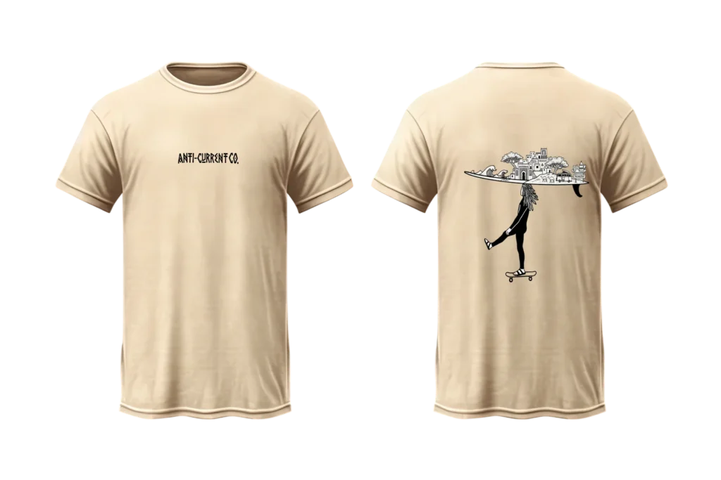 Anti-Current Co. Skate Nomad T-Shirt | Underground Surf & Skate Graphic Tee