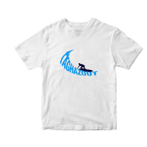 Anti-Current Co. Taghazout Wave T-Shirt | Minimalist Surf Graphic Tee — White